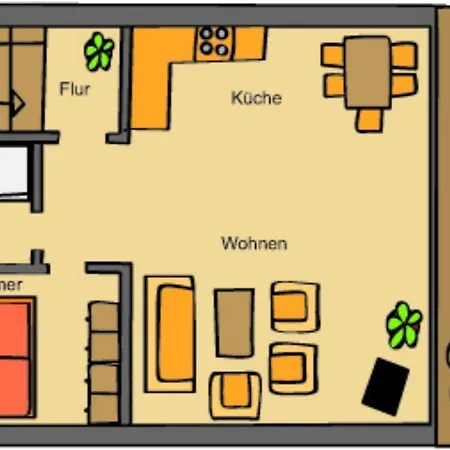 7 Eg - Charmante Ferienwohnung Mit Seeblick&schoenem Garten In Röbel An Der Müritz Marienfelde